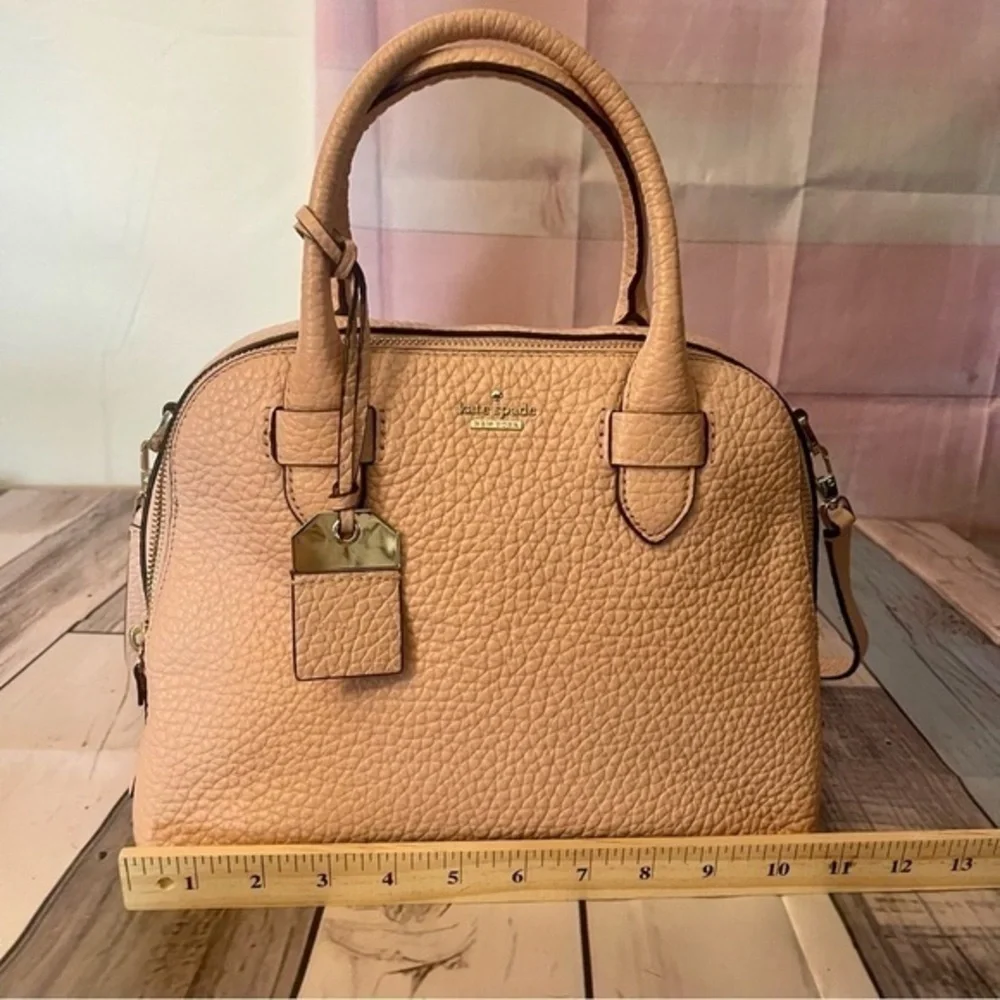 ♠️ Kate Spade Carter Street Small Ashleigh Leather Satchel 🔥🔥🔥🔥🔥 EUC​